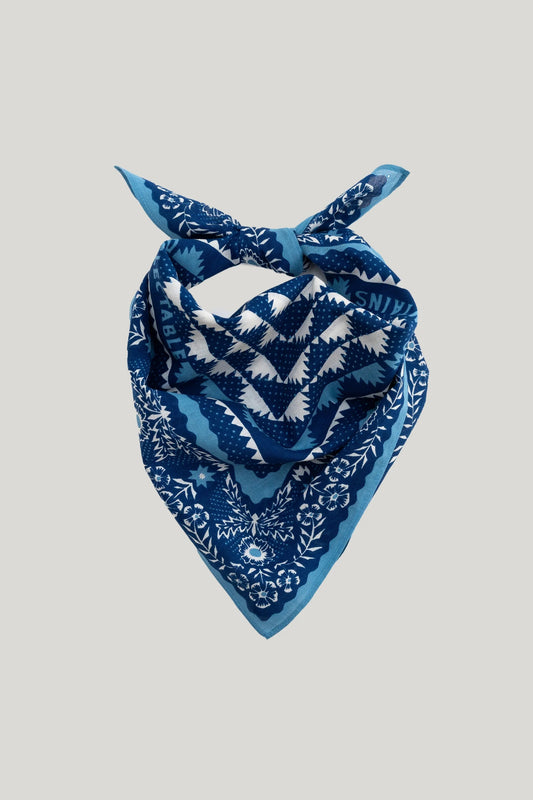Cotton Mountain Bandana | Navy Blue
