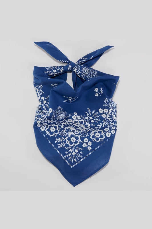 Cotton Field Bandana | Azure Blue