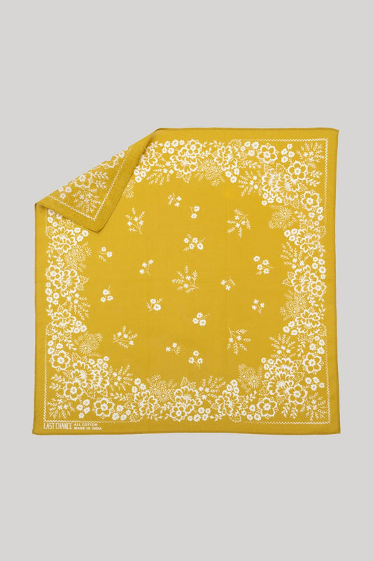Cotton Field Bandana | Chartruese
