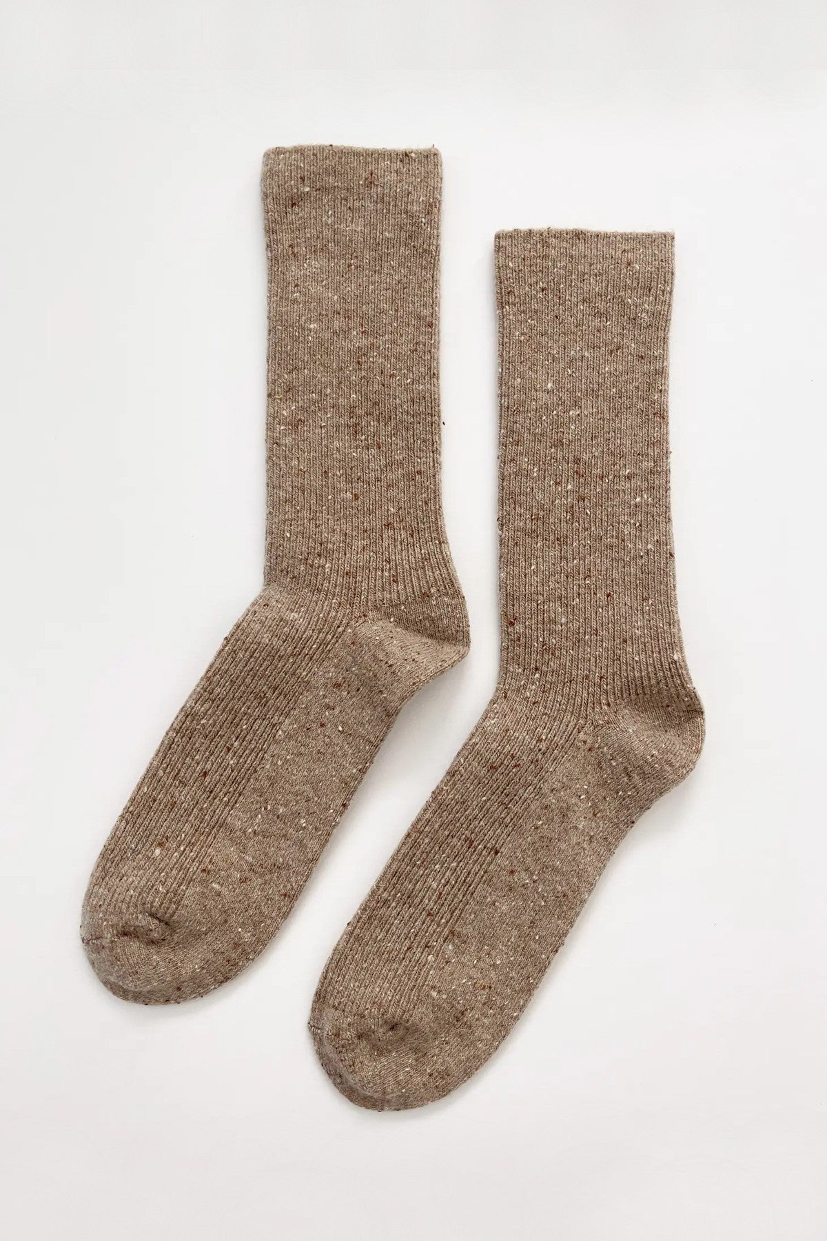 Wool Snow Socks | Tan