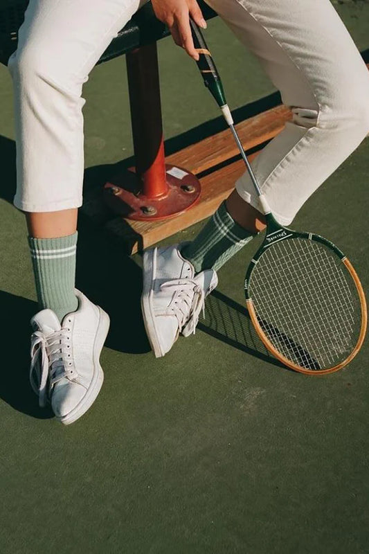 Boyfriend Socks | Meadow Green