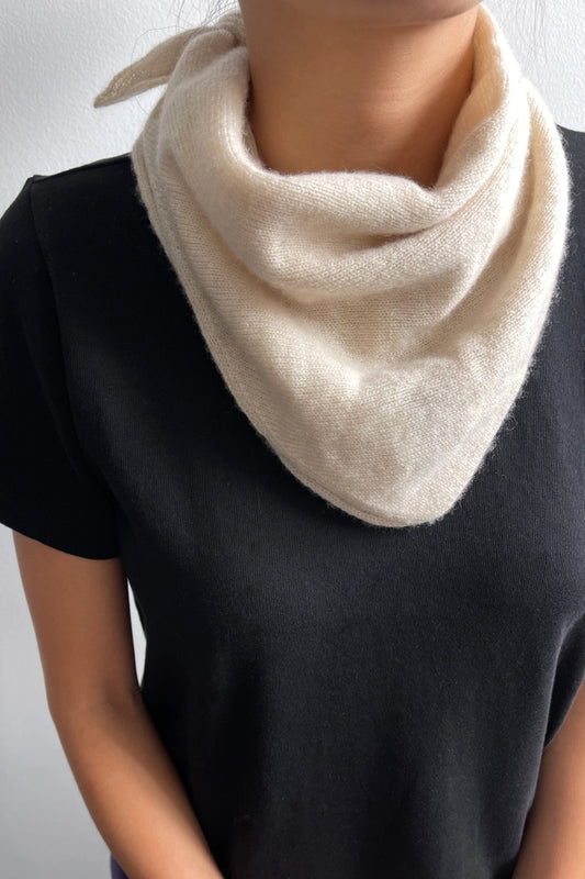 Cashmere Bandana | Oatmeal