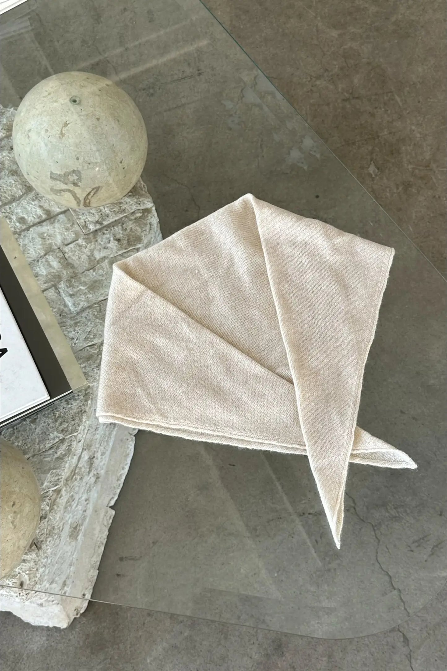 Cashmere Bandana | Oatmeal