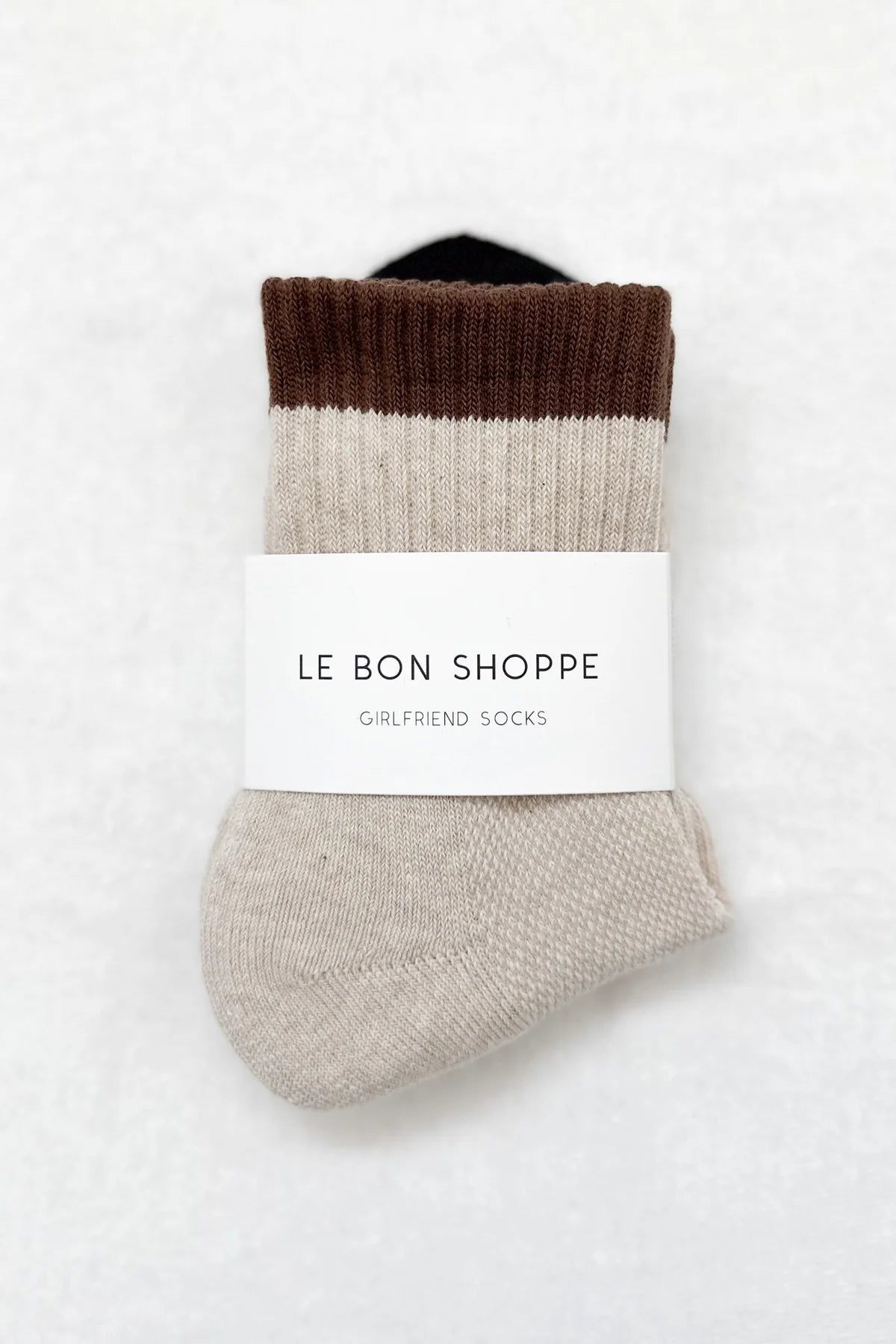 Girlfriend Socks | Black Coffee