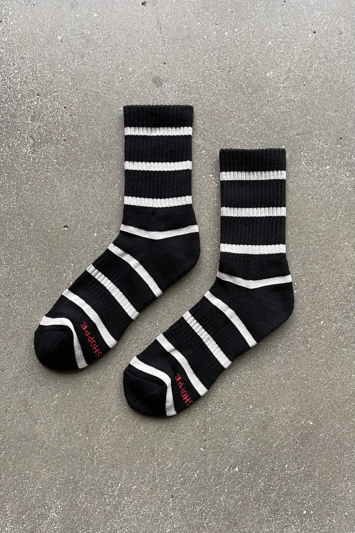 Boyfriend Socks | Black + White