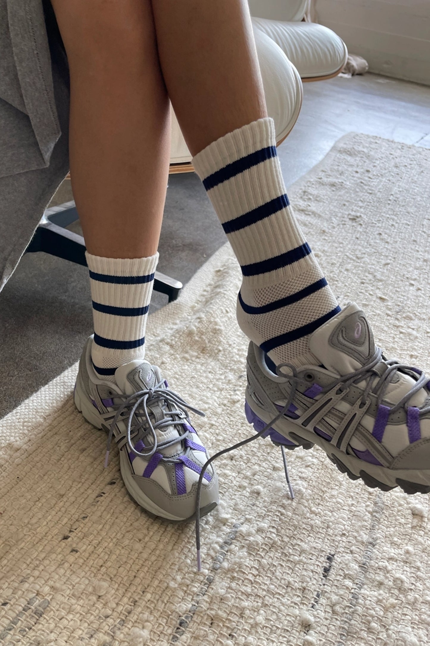 Boyfriend Socks | Sailor Stripe