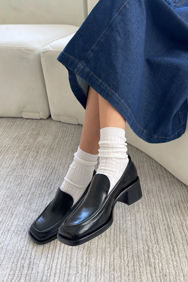 Her Cotton Socks | Classic White