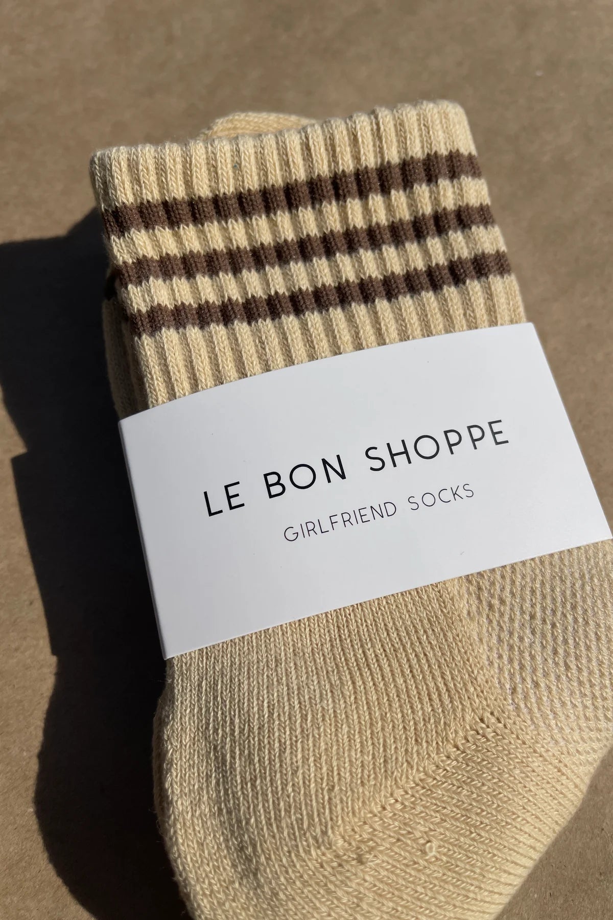 Girlfriend Socks | Gold Daisy