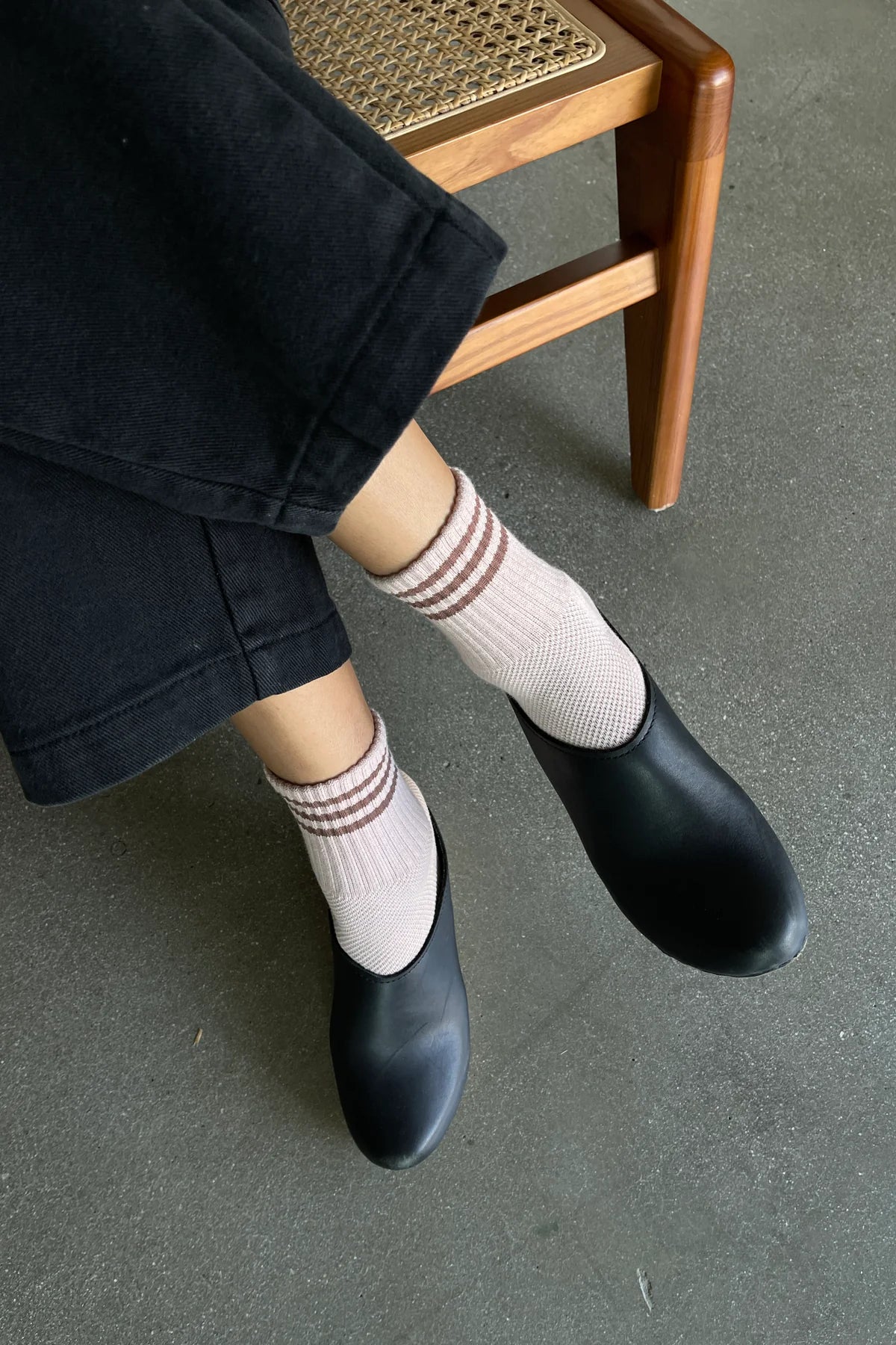 Girlfriend Socks | Peach Bellini