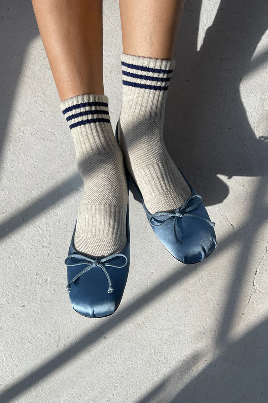 Girlfriend Socks | Sailor Stripe