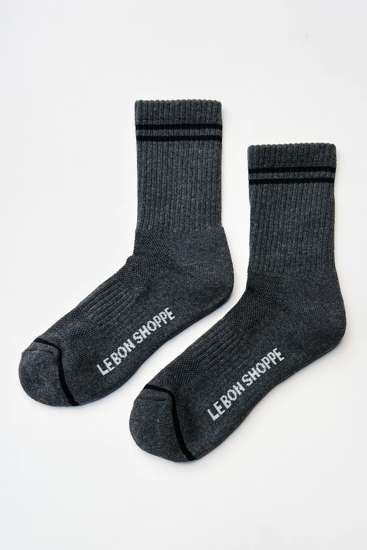 Boyfriend Socks | Charcoal
