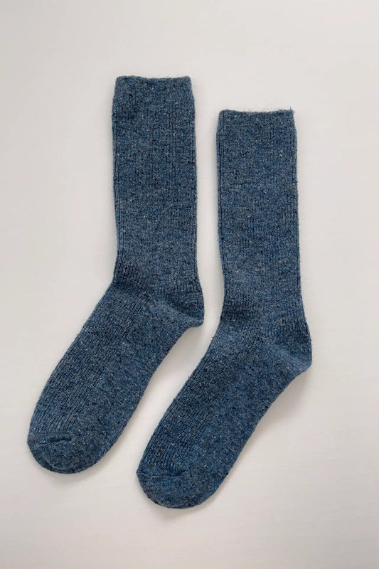 Snow Socks | Denim Wool