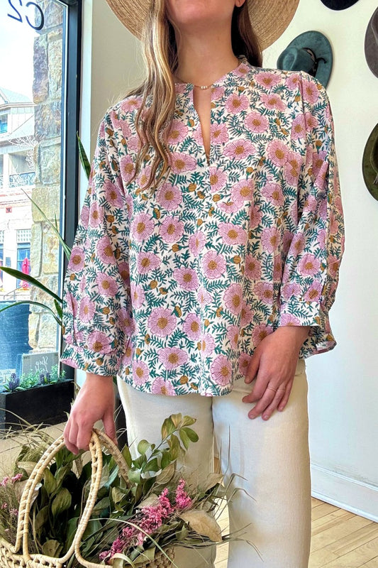Willow Cotton Blouse | Cici Print