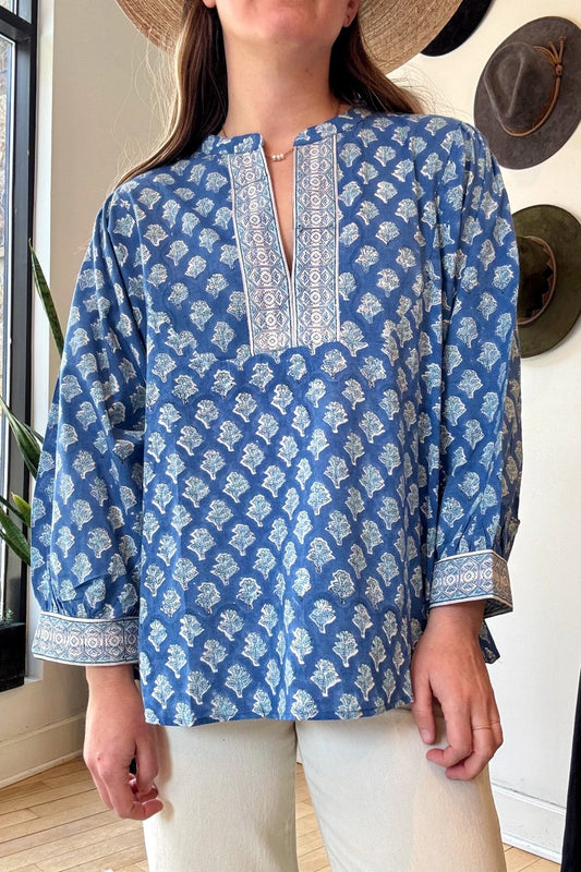 Willow Cotton Blouse | Isla Print
