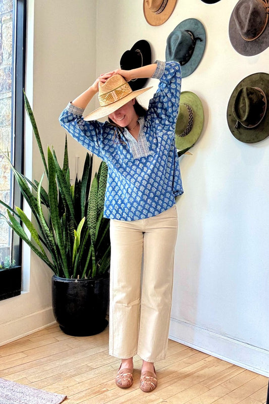 Willow Cotton Blouse | Isla Print