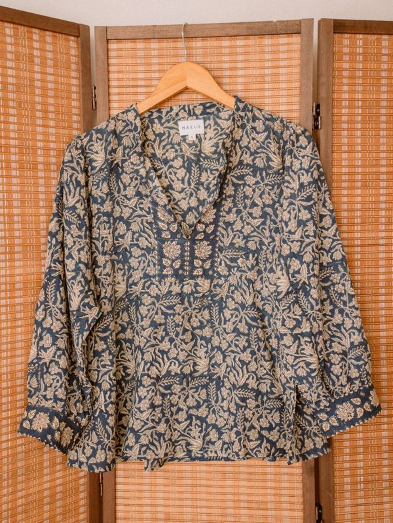 Willow Modal Blouse | Delia Print