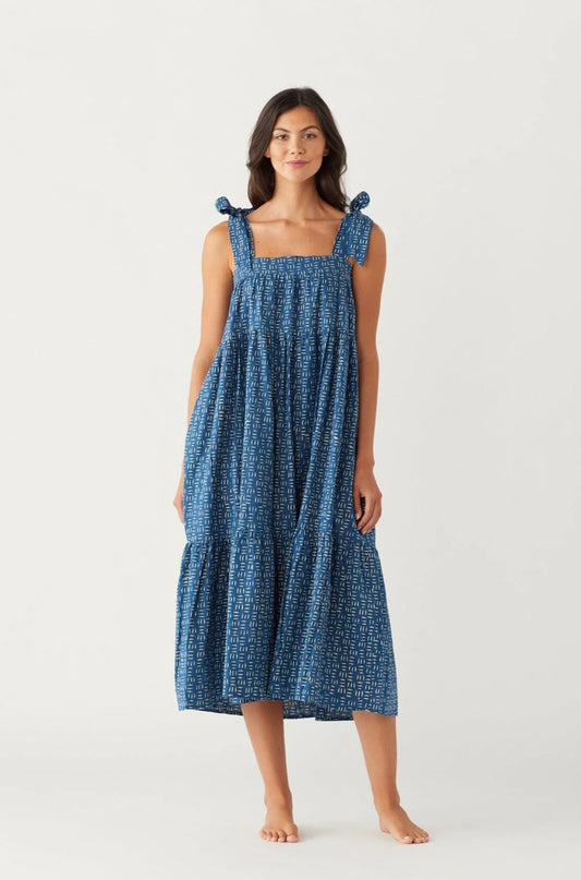 Cotton Rowan Sundress | Joni Ikat