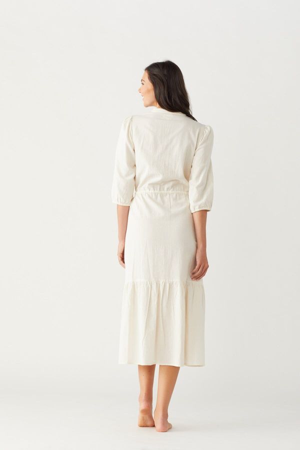 Alys Maxi Dress | Natural Cotton