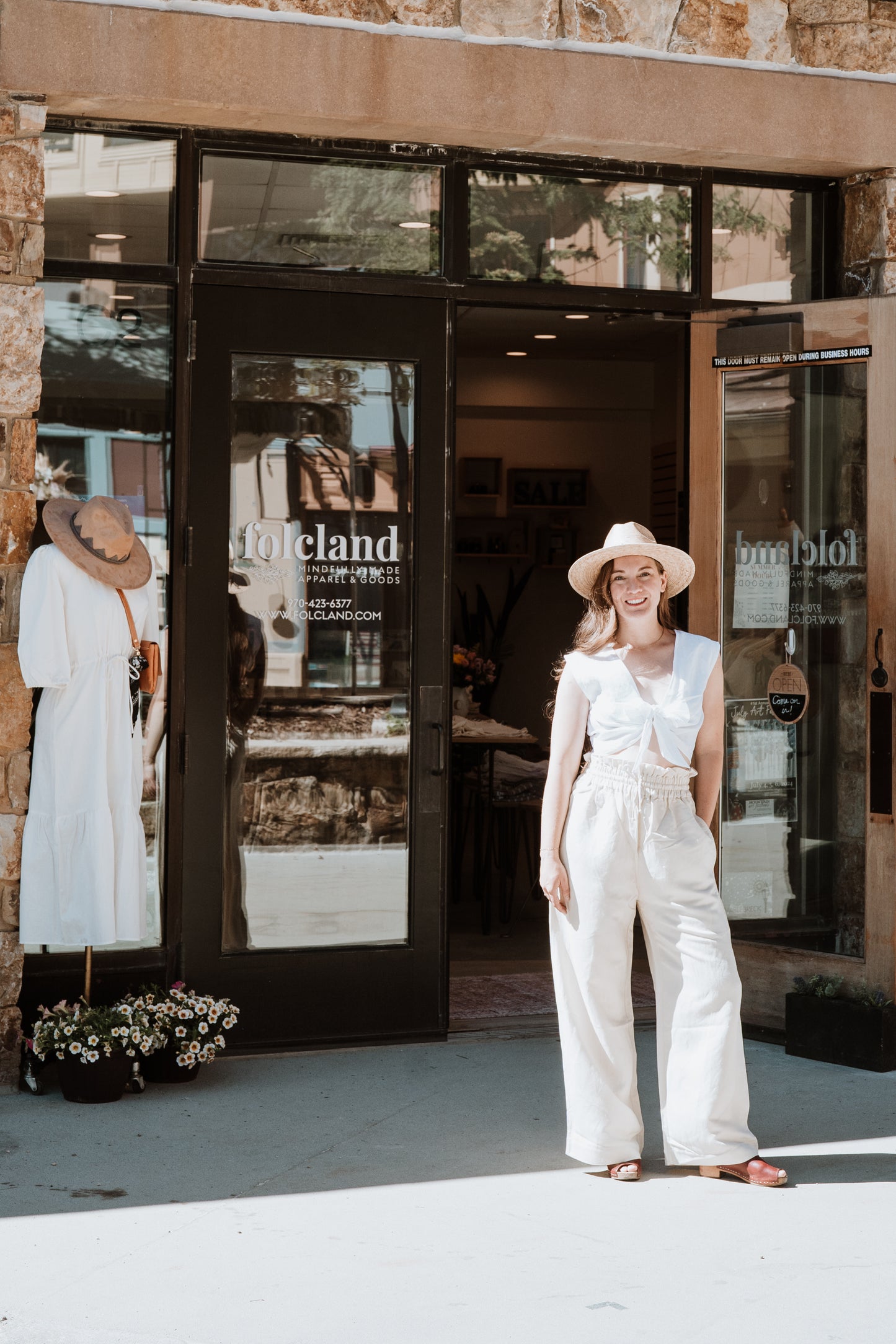 Kampot High Waisted Pant | Deadstock Cream Linen