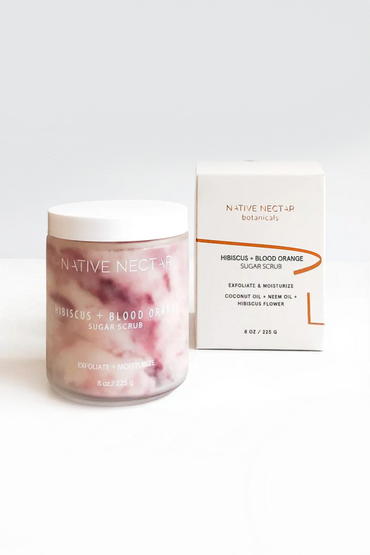 Hibiscus + Blood Orange Sugar Scrub | 8 oz