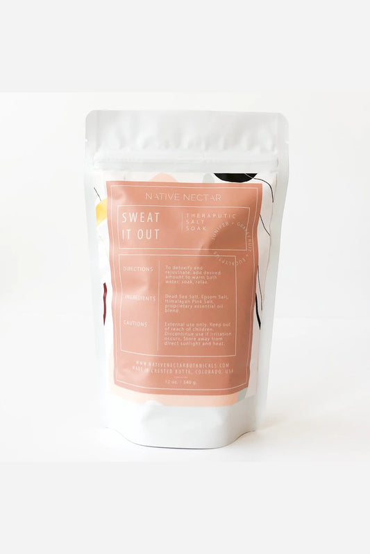 Sweat It Out Bath Soak | 12 oz