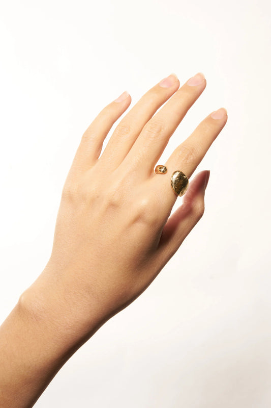Lua Ring | Recycled Brass