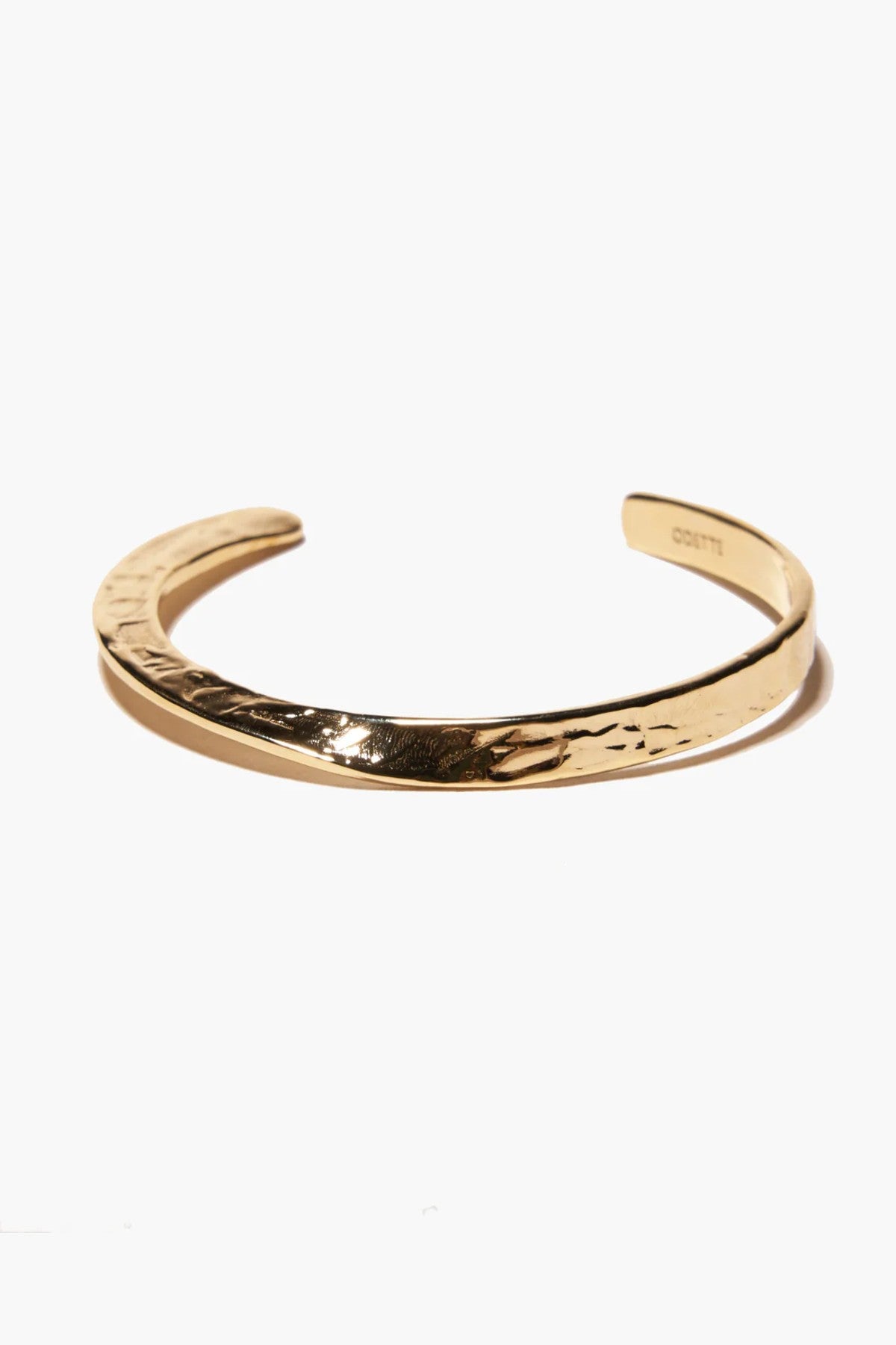 Sabine Hammered Cuff | Recycled Brass