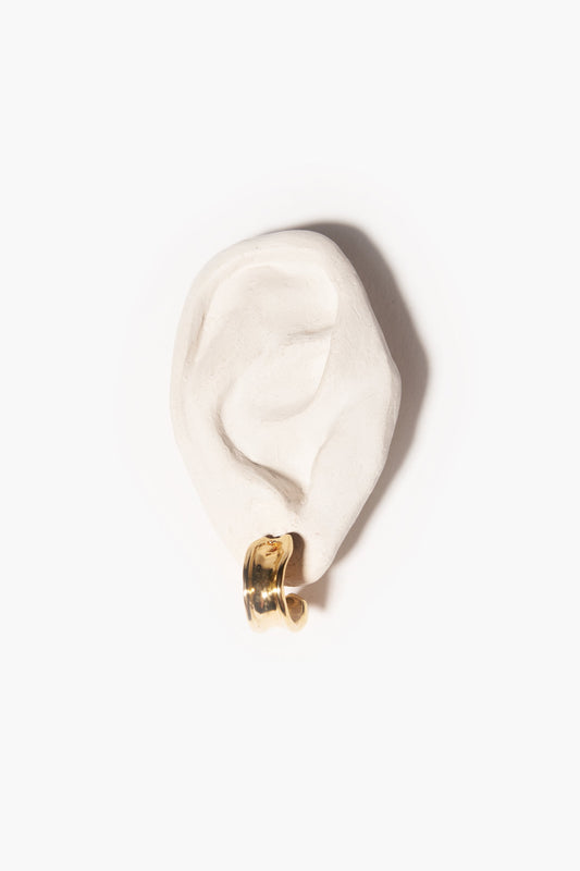 ODETTE_NY_Blanca_Chunky_Gold_Hoop_Recycled_Brass_Handmade_in_USA