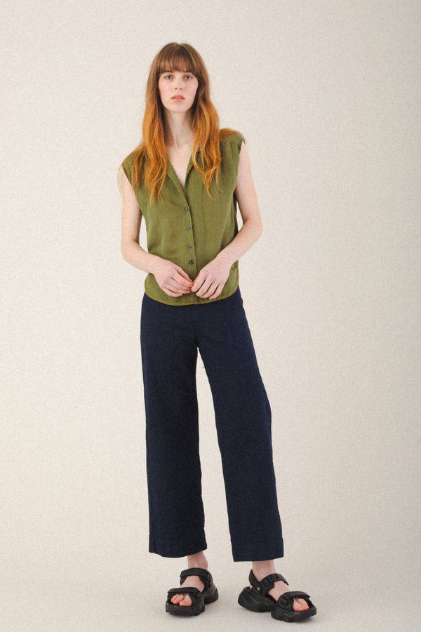 Foxes Blouse | Grass Voile