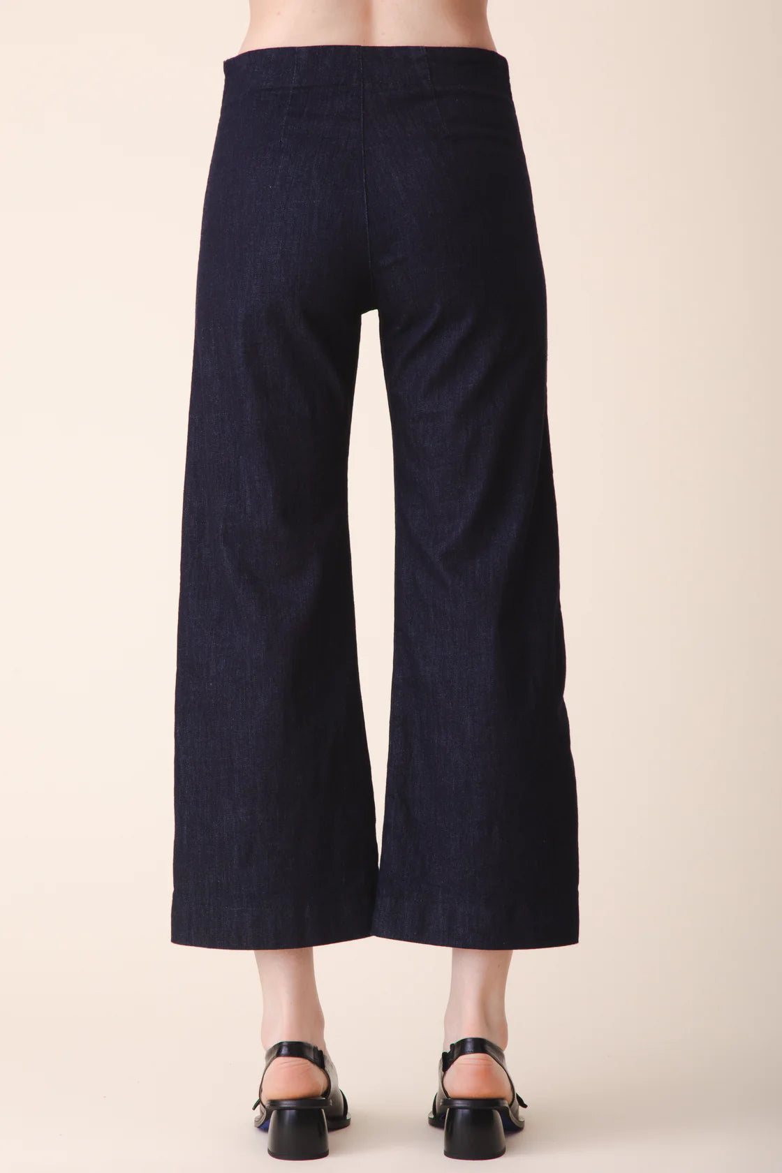 Knack Wide Leg Pant | Dark Denim