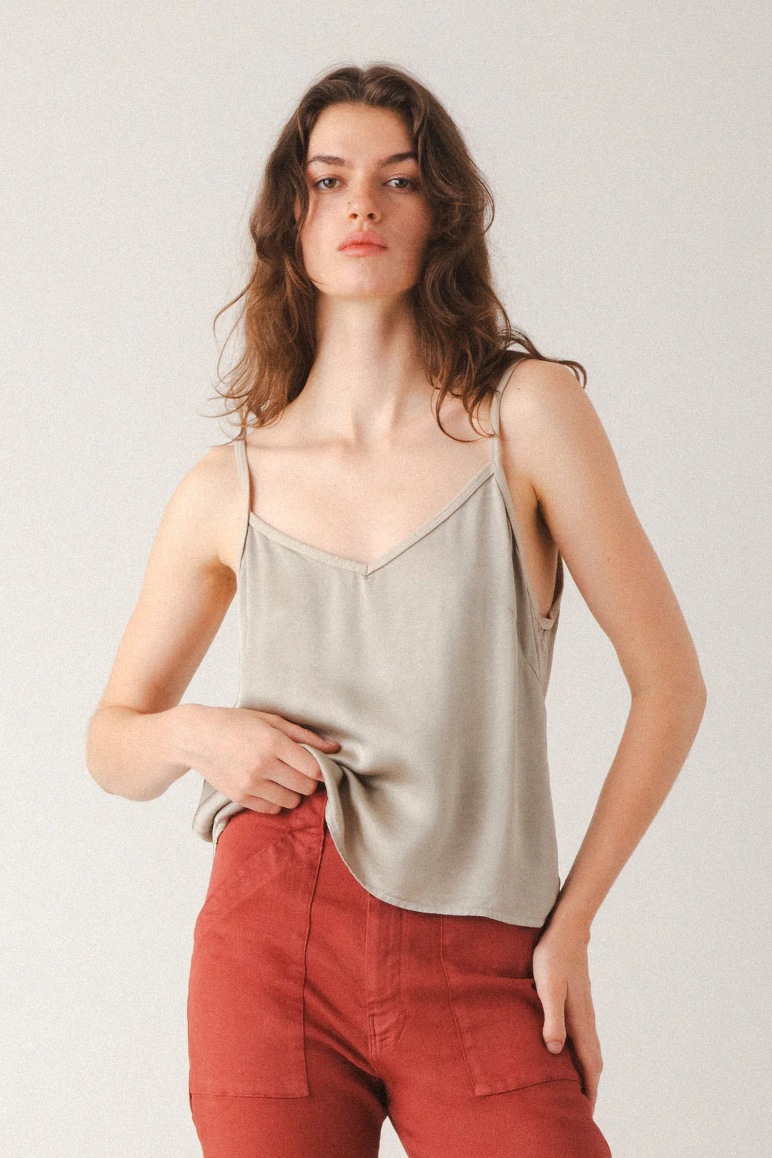 Long Carpenter Pant | Brick Organic