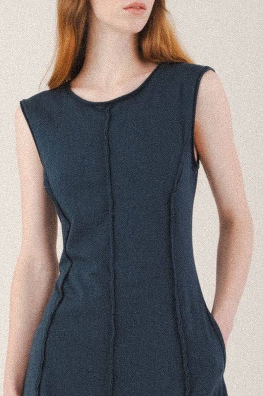 Paradigm Shift Dress | Deep Teal Organic