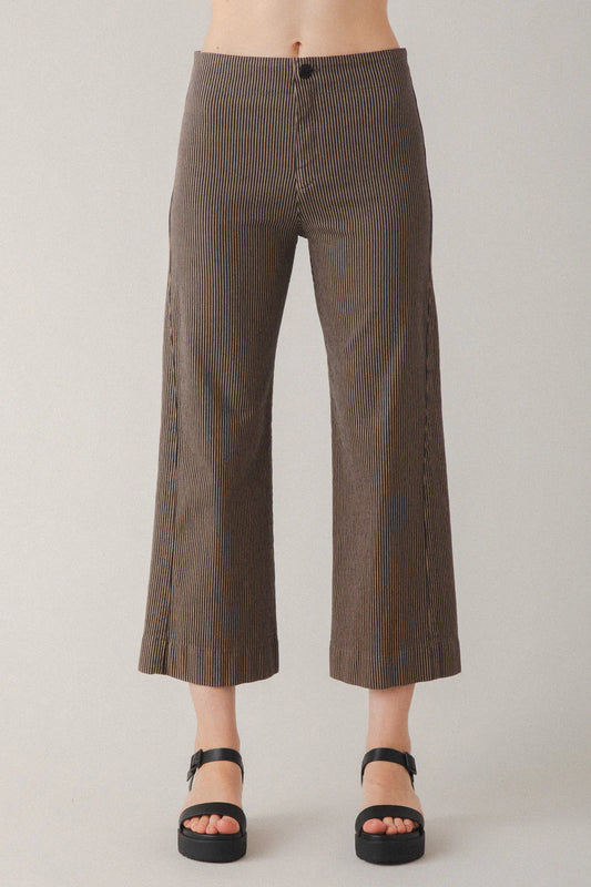 Railroad Knack Pant | Khaki Stripe