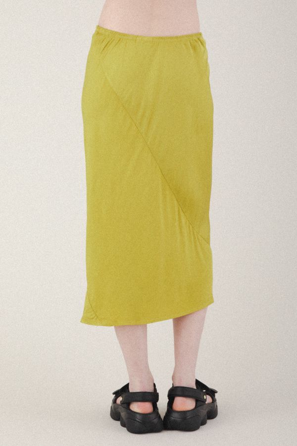 Shadow Slip Skirt | Green Tea