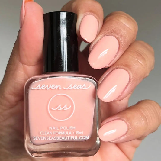 Seven Seas Clean Nail Polish | Guava Smoothie