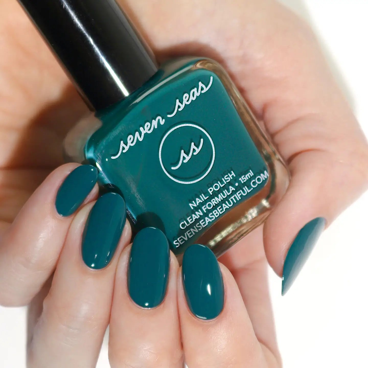 Seven Seas Clean Nail Polish | Lagoon
