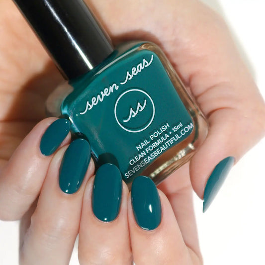 Seven Seas Clean Nail Polish | Lagoon