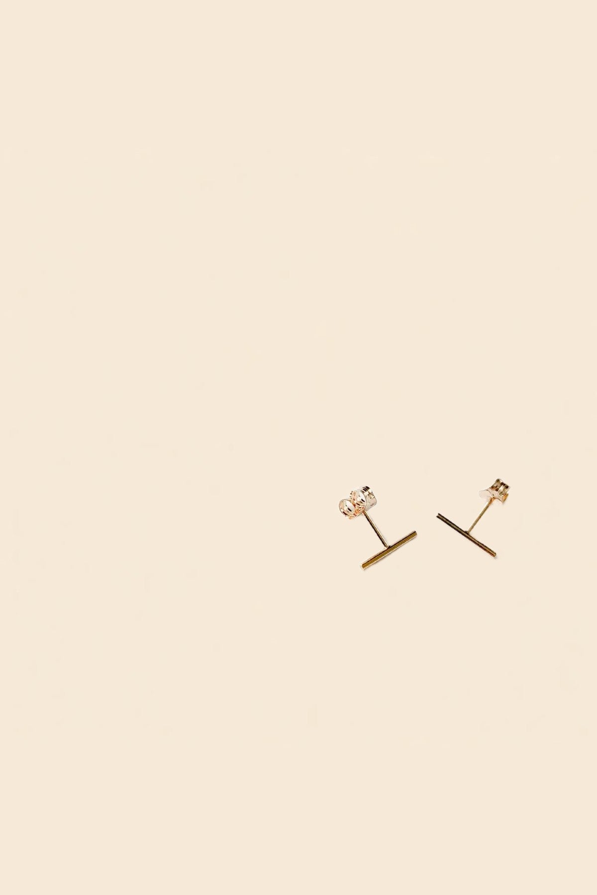 Bowery Bar Studs | Gold Fill