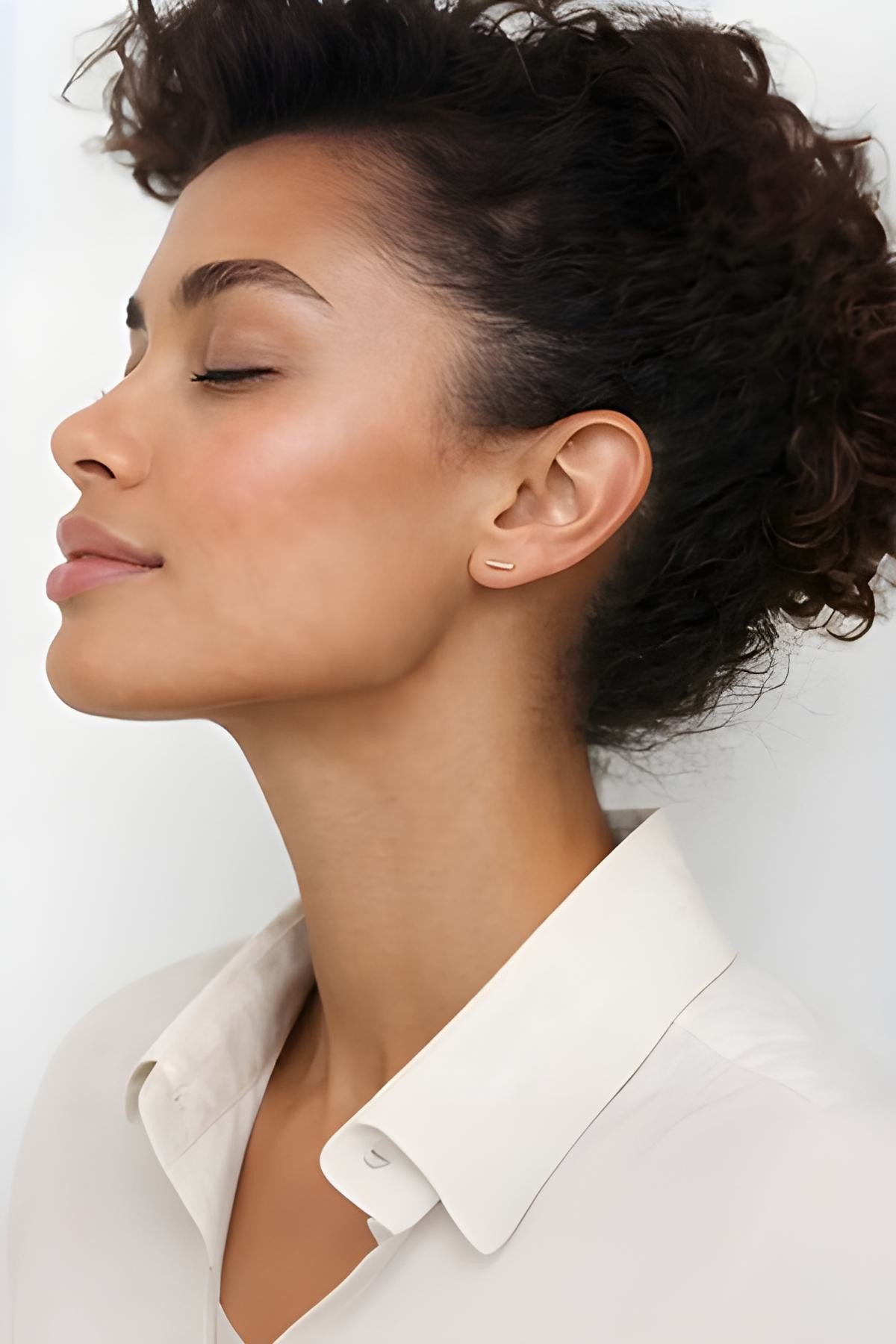 Bowery Bar Studs | Gold Fill