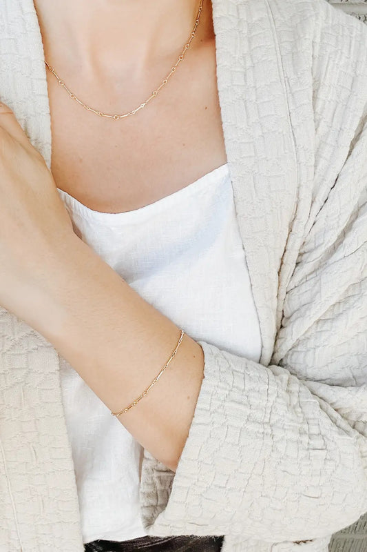 Alice Chain Necklace | Gold Fill