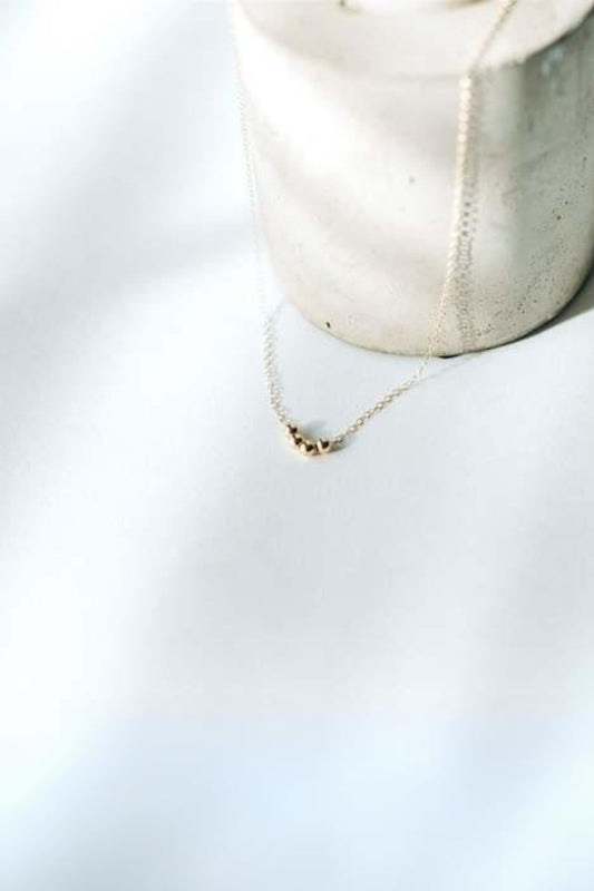Sphere Necklace | Recycled 14K Goldfill