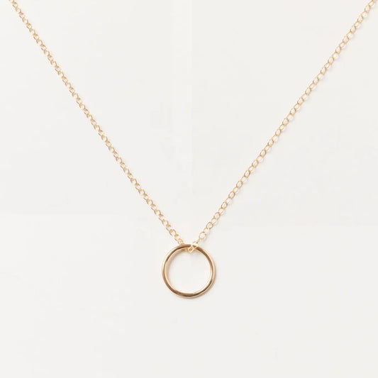 Sol Pendant Necklace | Gold Fill