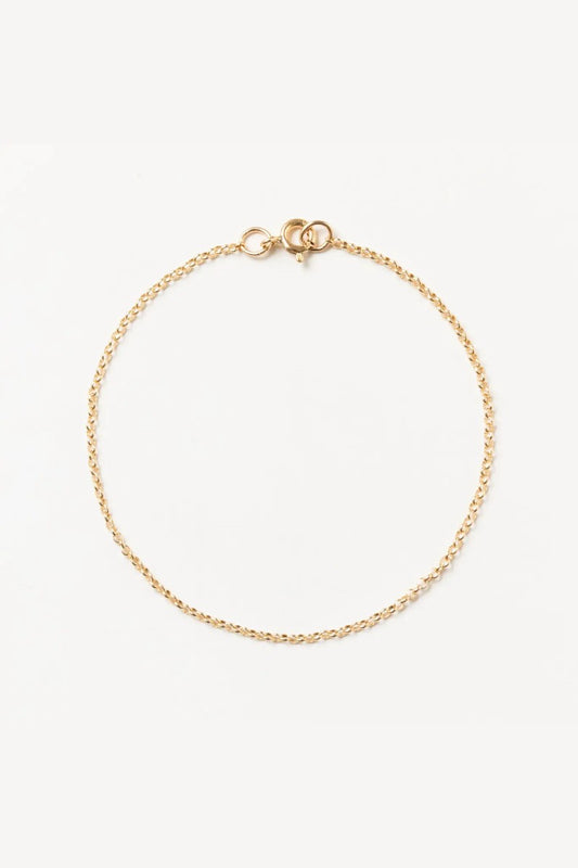 Dainty Chain Bracelet | Gold Fill