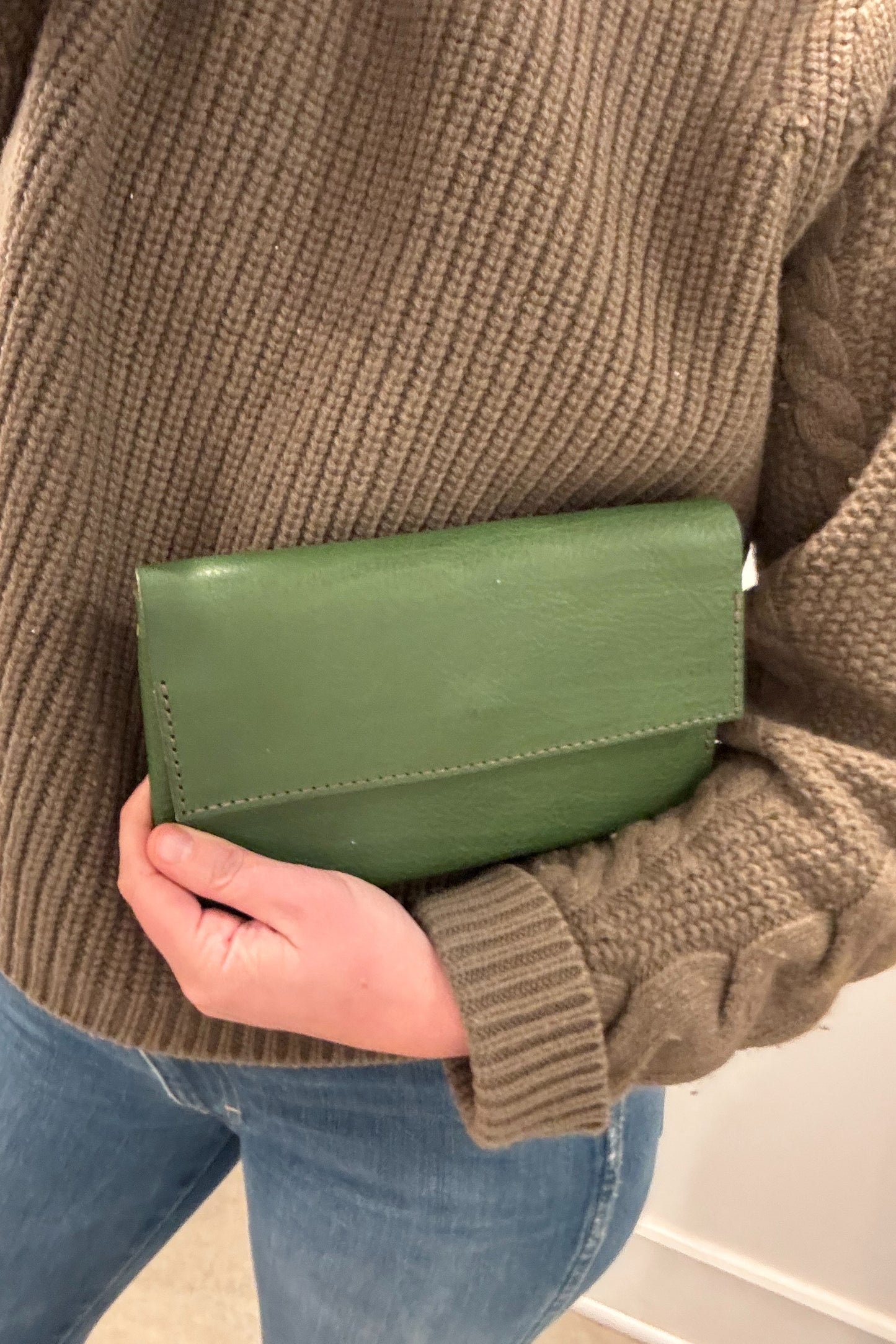 The Daily Clutch | Pebbled Emerald