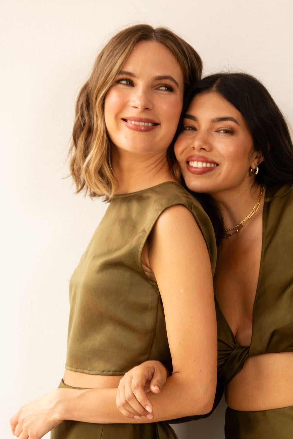 Valentina Tie Top | Hunter Silk