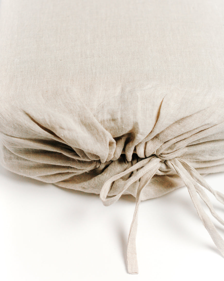 Linen Duvet Cover Set | Natural Chambray