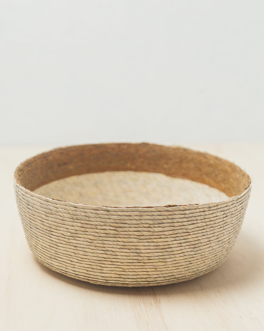 La Mesa Woven Basket | Natural Palm