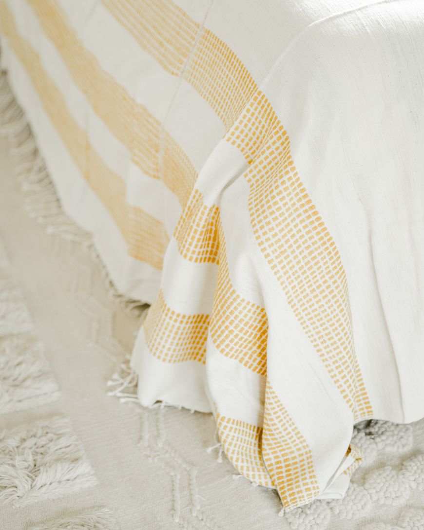 3 Panel Dotted Blanket | Handspun Cotton