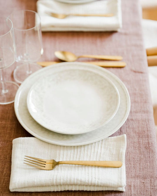 Riviera Cloth Napkins | Natural Cotton