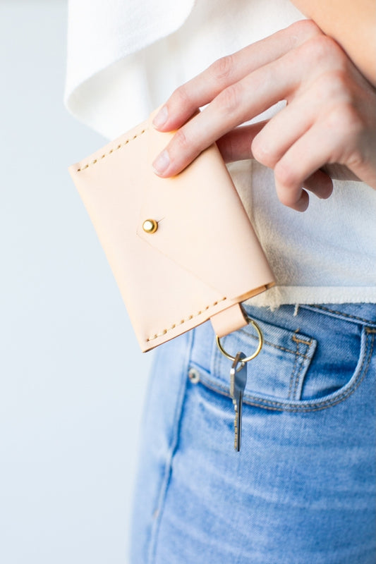 Keychain Wallet | Natural
